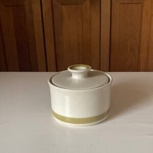 Vintage Spring Bouquet Stoneware Sugar Bowl